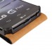 LG G Flex - Genuine Leather Up Down Flip Protective Phone Cover Case - Black